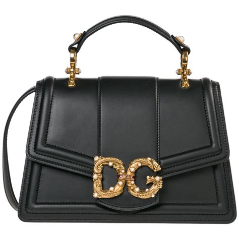 dolce and gabbana black purses